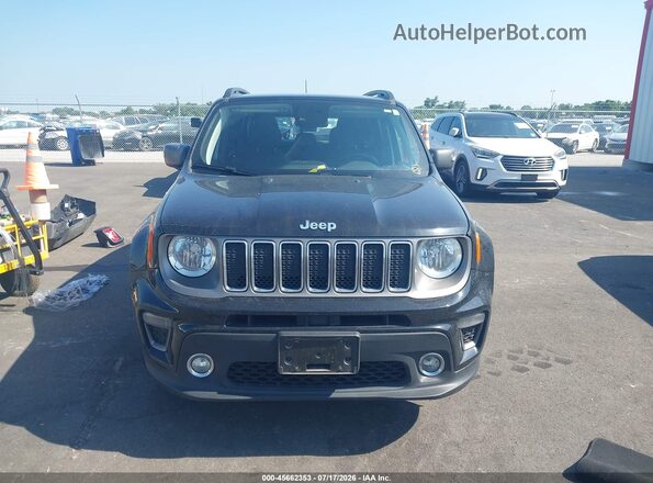 ZACNJDD15MPM11100 2021 JEEP RENEGADE Black Вид щитка приладів