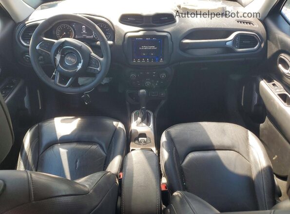 ZACNJDD15MPM20881 2021 JEEP RENEGADE Black Dashboard view