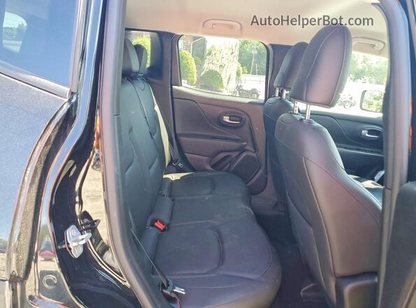 ZACNJDD15MPM20881 2021 JEEP RENEGADE Black Rear seats view