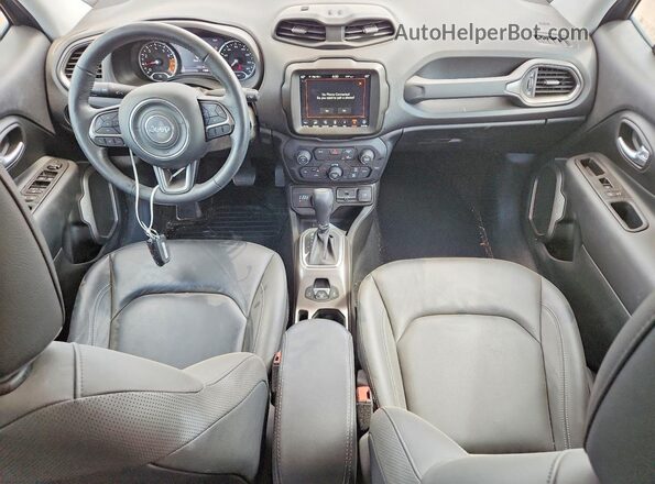 ZACNJDD15MPN32869 2021 JEEP RENEGADE Gray Dashboard view