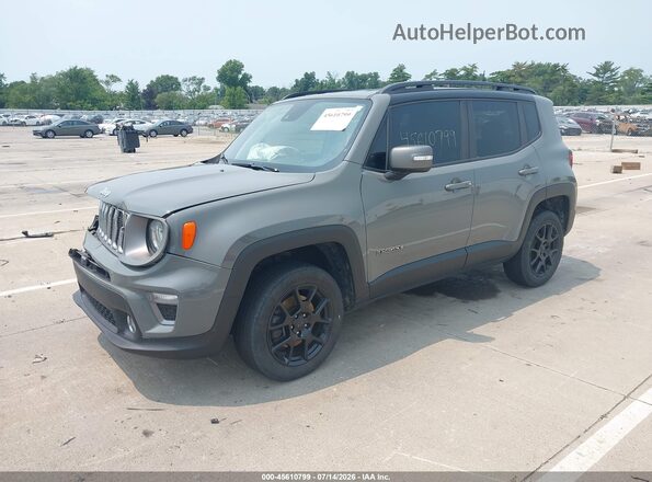 ZACNJDD18MPM08899 2021 JEEP RENEGADE Gray Vista tres cuartos delantera izquierda
