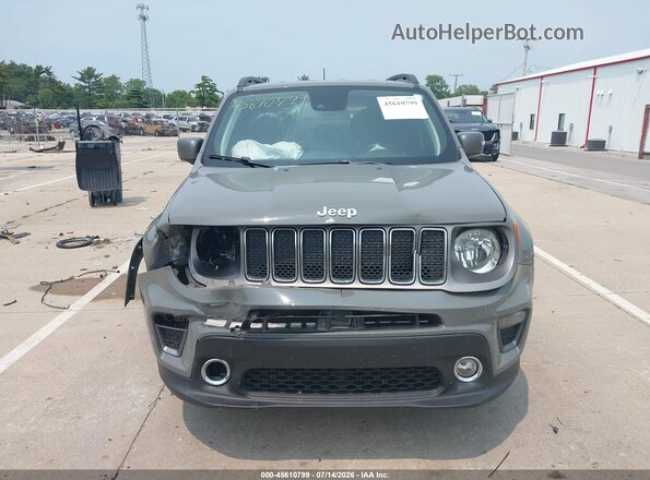 ZACNJDD18MPM08899 2021 JEEP RENEGADE Gray Vista del cuadro de instrumentos