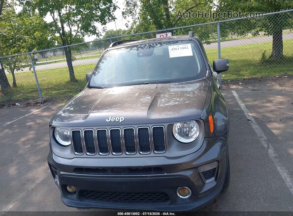 ZACNJDD19MPM11276 2021 JEEP RENEGADE Gray Սարքավորումների վահանակի տեսք