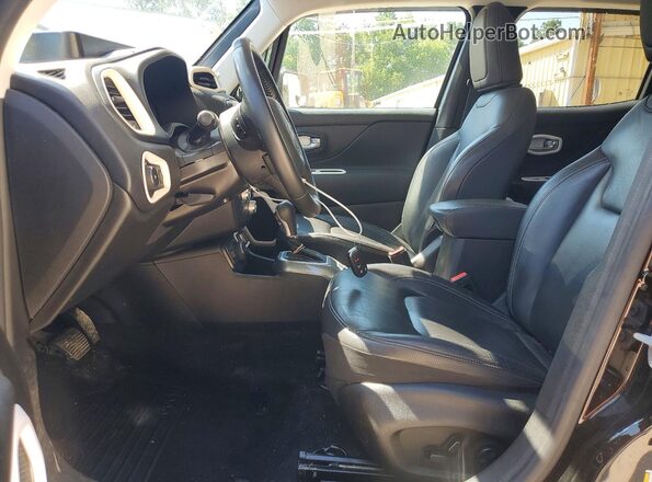 ZACNJDD19MPM22181 2018 JEEP RENEGADE Black Front interior view