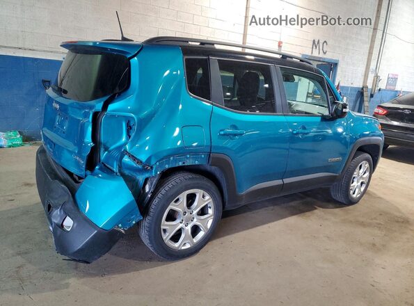 ZACNJDD1XNPP01429 2022 JEEP RENEGADE Teal Задня права чверть