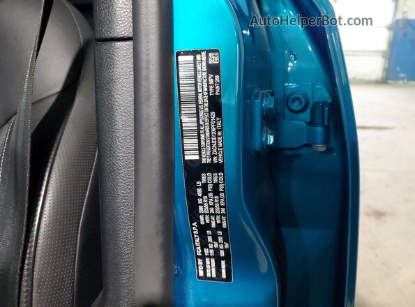 ZACNJDD1XNPP01429 2022 JEEP RENEGADE Teal Вид наклейки з VIN-кодом