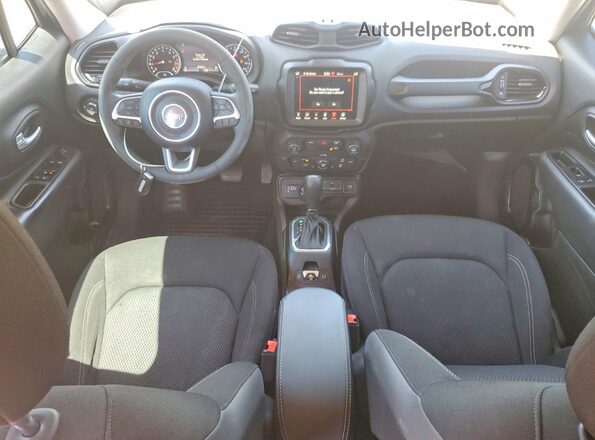ZACNJDE10PPP17916 2023 JEEP RENEGADE Black Вид панелі приладів