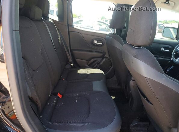 ZACNJDE10PPP17916 2023 JEEP RENEGADE Black Вид задньої частини салону