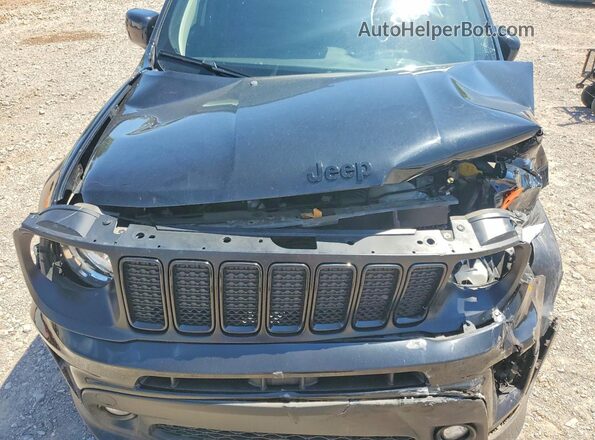 ZACNJDE10PPP17916 2023 JEEP RENEGADE Black Вид підкапотного простору