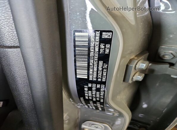 ZACNJDE14NPN58850 2022 JEEP RENEGADE Gray VIN sticker view
