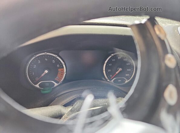 ZACNJDE14NPN58850 2022 JEEP RENEGADE Gray Instrument cluster view