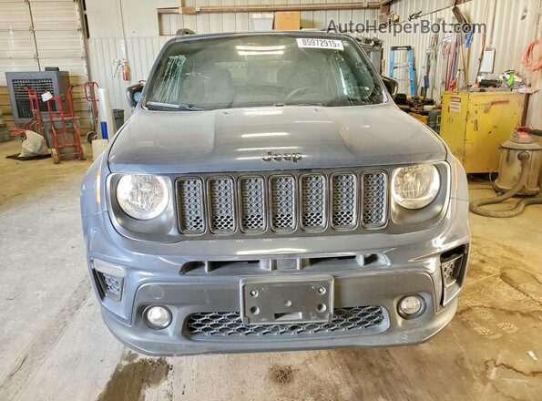 ZACNJDE17NPN96542 2022 JEEP RENEGADE Gray Front view