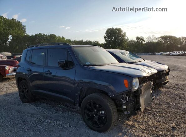 ZACNJDE17PPP22837 2023 JEEP RENEGADE Blue Delantero derecho