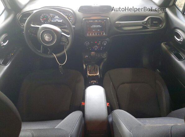 ZACNJDE18NPN81807 2022 JEEP RENEGADE Белый Вид панели приборов