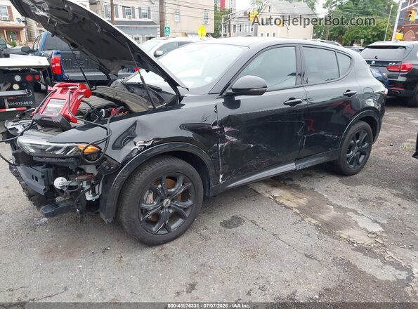 ZACPDFCW0R3A31978 2024 DODGE OTHER Black Առջևի ձախ երեք քառորդ տեսարան