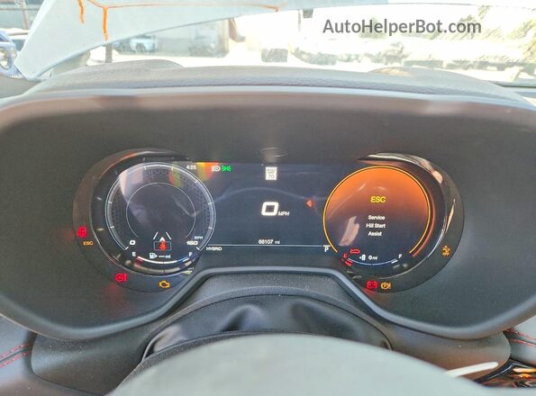 ZACPDFCW1R3A28863 2024 DODGE OTHER White Instrument cluster view