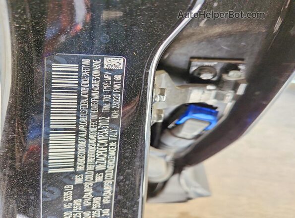 ZACPDFCW1R3A31102 2024 DODGE OTHER Black VIN კოდის სტიკერის ხედი