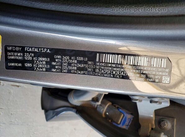 ZACPDFCW2R3A27480 2024 DODGE OTHER Charcoal Շարժիչի բաժամունքի տեսք