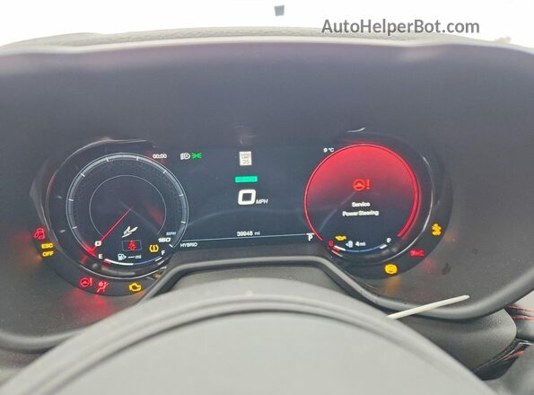 ZACPDFCW3R3A35698 2024 DODGE OTHER White ხელსაწყოთა პანელის ხედი