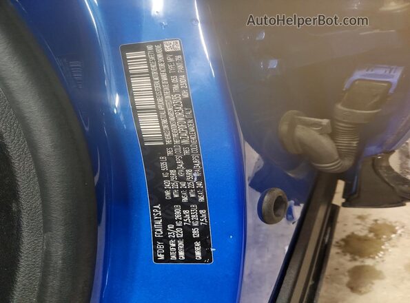 ZACPDFDW0R3A23135 2024 DODGE OTHER Blue Вид наклейки з VIN-кодом
