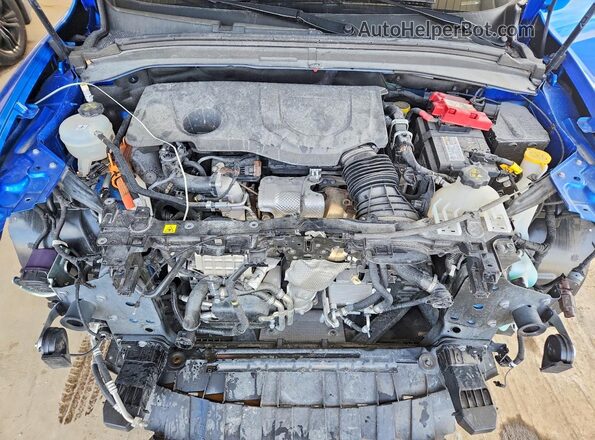 ZACPDFDW3R3A20021 2024 DODGE OTHER Blue Widok komory silnika