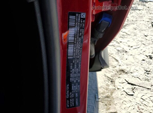 ZACPDFDW5R3A21915 2024 DODGE OTHER Red Vista de la etiqueta del VIN