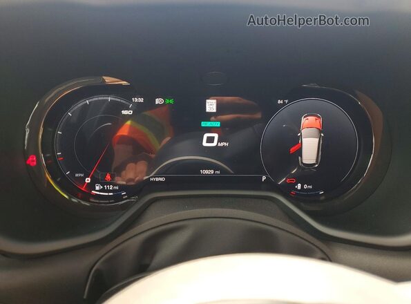 ZACPDFDW7R3A25657 2024 DODGE OTHER Black Вид щитка приладів