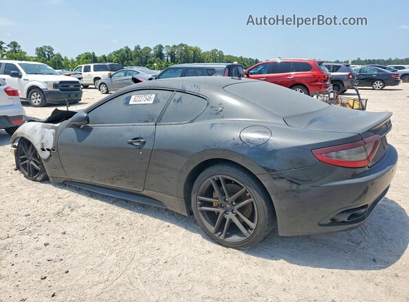 ZAM45VLA5H0221072 2017 MASERATI GRANTURISM Black უკანა მარცხენა