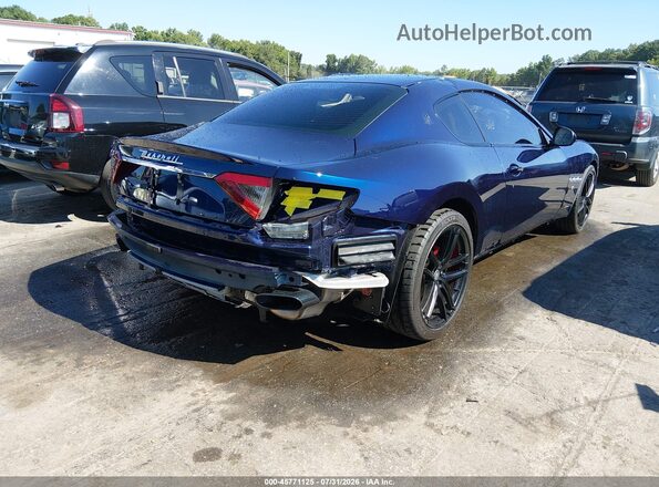 ZAM45VLAXH0243651 2017 MASERATI GRANTURISM Dark Blue Tył prawy