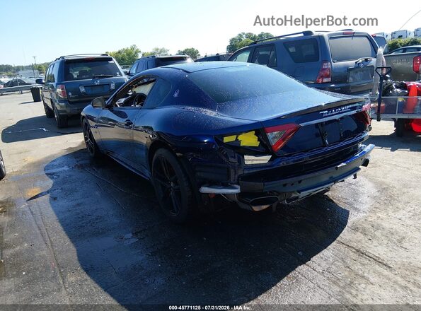 ZAM45VLAXH0243651 2017 MASERATI GRANTURISM Dark Blue Tył lewy