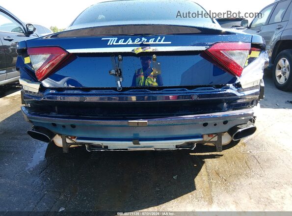ZAM45VLAXH0243651 2017 MASERATI GRANTURISM Dark Blue Widok z przodu