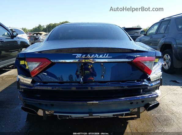 ZAM45VLAXH0243651 2017 MASERATI GRANTURISM Dark Blue 