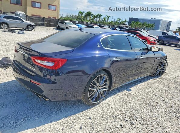 ZAM56RPA2H1199156 2017 MASERATI QUATTROPOR Blue Rear right