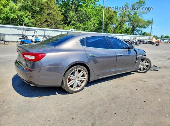 ZAM56RPA5G1168904 2016 MASERATI QUATTROPOR Gray უკანა მარჯვენა