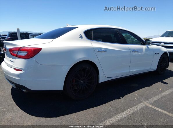 ZAM56RPA6G1166322 2016 MASERATI QUATTROPOR White Trasero derecho