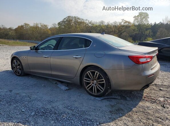 ZAM56RPL5H1197077 2017 MASERATI QUATTROPOR Серый Задняя левая четверть