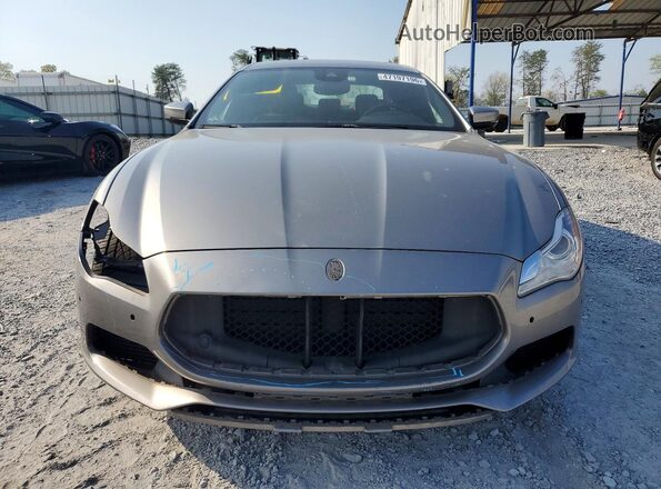 ZAM56RPL5H1197077 2017 MASERATI QUATTROPOR Серый Вид спереди