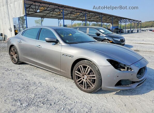 ZAM56RPL5H1197077 2017 MASERATI QUATTROPOR Серый Передняя правая четверть