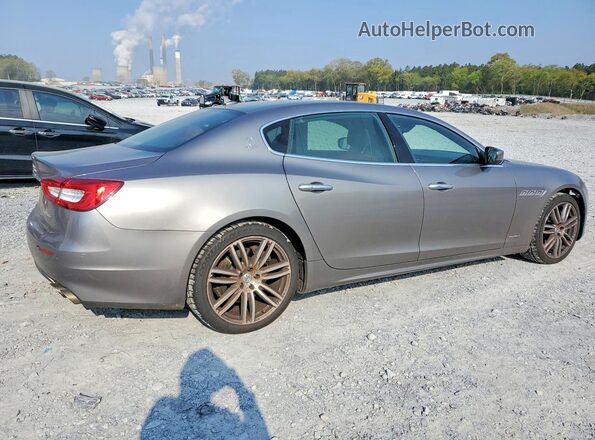 ZAM56RPL5H1197077 2017 MASERATI QUATTROPOR Серый Задняя правая четверть