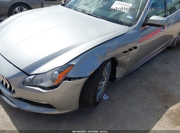ZAM56RPL7H1211643 2017 MASERATI QUATTROPOR Серебряный Вид спереди