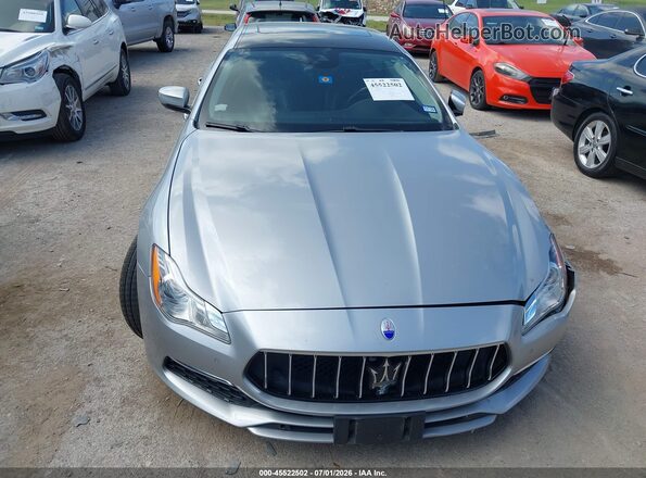 ZAM56RPL7H1211643 2017 MASERATI QUATTROPOR Серебряный Вид щитка приборов