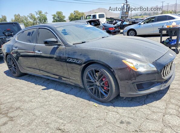 ZAM56RPS4H1235504 2017 MASERATI QUATTROPOR Black Передня права чверть