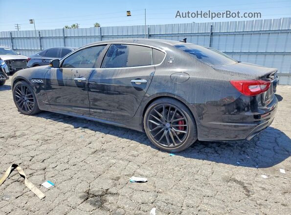 ZAM56RPS4H1235504 2017 MASERATI QUATTROPOR Black Задня ліва чверть