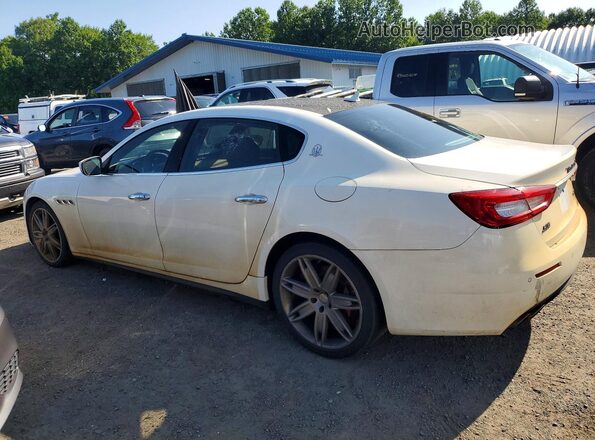 ZAM56RRA3H1206029 2017 MASERATI QUATTROPOR Белый Задняя левая четверть