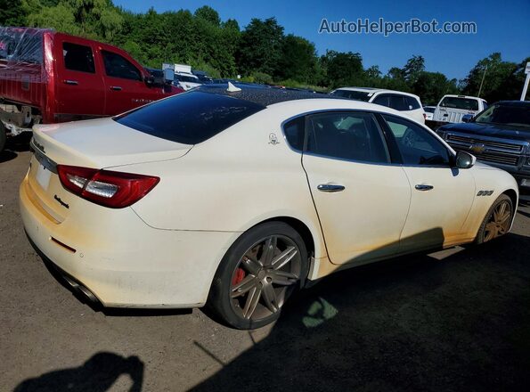 ZAM56RRA3H1206029 2017 MASERATI QUATTROPOR Белый Задняя правая четверть