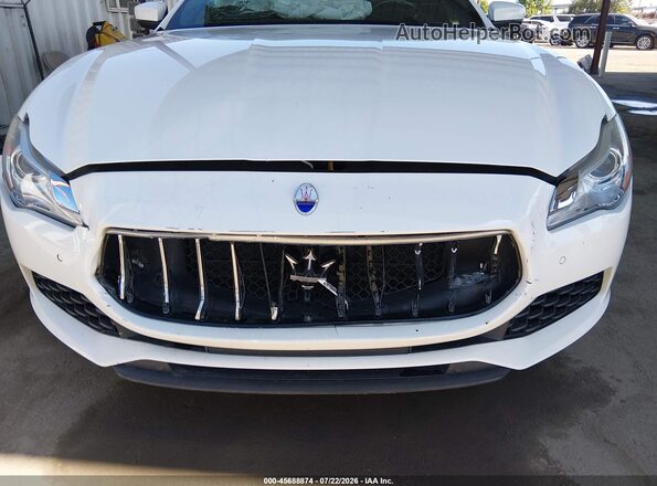 ZAM56RRA6H1232396 2017 MASERATI QUATTROPOR Белый Вид спереди