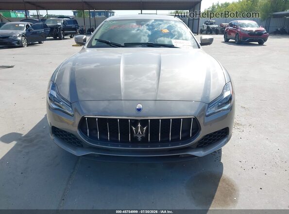 ZAM56YPA9K1335249 2019 MASERATI QUATTROPOR Gray Vista frontal