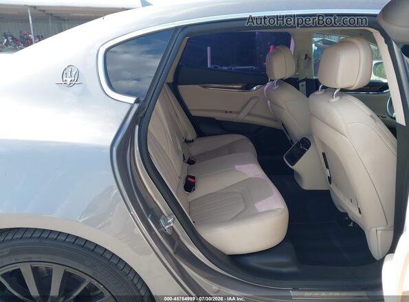 ZAM56YPA9K1335249 2019 MASERATI QUATTROPOR Gray Vista de la etiqueta del VIN