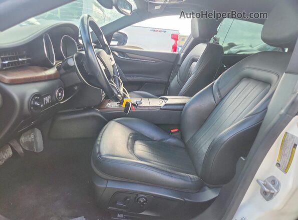 ZAM56YPAXJ1291793 2018 MASERATI QUATTROPOR White Սալոնի դիմացի տեսք