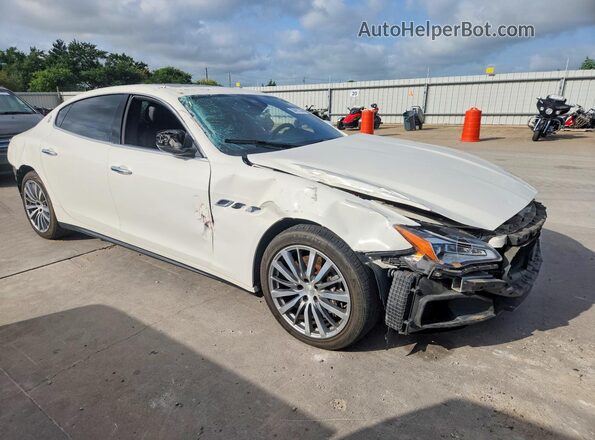 ZAM56YPAXJ1291793 2018 MASERATI QUATTROPOR White Առջևի աջ